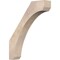 Ekena Millwork 5 1/2"W x 26"D x 32"H Legacy Smooth Knee Brace, Douglas Fir BRC06X26X32LEC00SDF - alternate 1